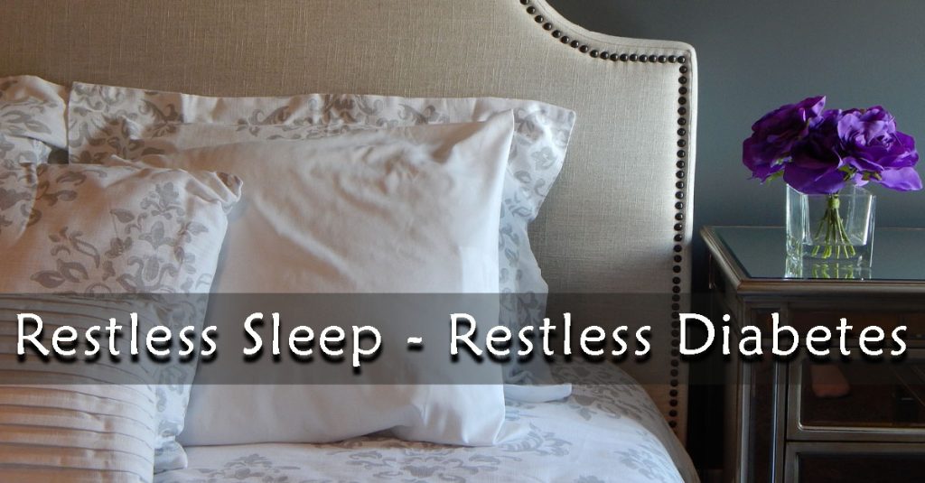 Poor sleep linked to blood sugar. 